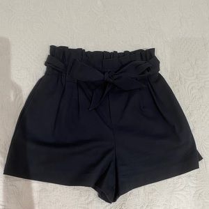 Zara tie shorts